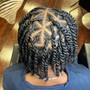 Box braid bob