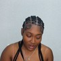 Straight Back Braids (men)