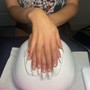 Natural gel nails