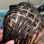 Knottless Individual Braids