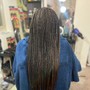 Box Braids small midback