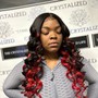 Braidless  sew in 3-5 wefts