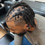 Men Cornrows straight  back