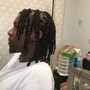 Loc BASIC Loc Style  Clean Hair ($20 + on small Locs)