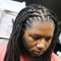 Loc Extensions hair included shoulder length