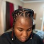 Two strand twist (natural hair) ***please read description***