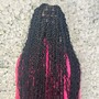 Extended 2 strand twist (with hair )