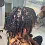 Loc /coil 2strand twist