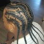 Bohemian knotless box braids