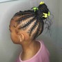 Ponytail braids