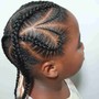 Ponytail braids