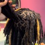 Marley  boho twist over locs