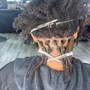 Invisible locs hair included ($50 deposit)