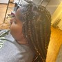 Large Knotless Braids