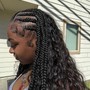 Boho Knotless Braids