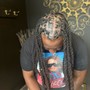 Loc Retwist - Shoulder to Mid Back