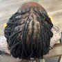 Updo Loc Style [Long hair]