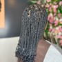 Knotless braids sm size midback