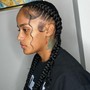 2 Feed In Braids