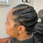 Relaxed hair:Pixie Hair (short) Shampoo/Styling