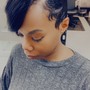 Flat Twists Style on Relaxed or Virgin hair