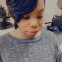 Flat Twists Style on Relaxed or Virgin hair