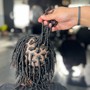 Starter locs/comb twist - short fro