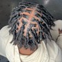 ROOTS NOT VISIBLE/LOCS NEED REPARTING