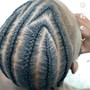 Men’s Braids (fade)