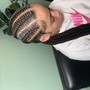 Lemonade Braids ( sideway braids) one size smed