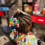 Kid's Fulani Braids Lemonade Braids(Natural hair)