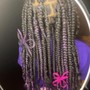 Kid's Knotless with beads