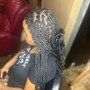 Xxs Straight backs Knee length with boho curls and designs