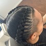 Men’s Feed in Braids