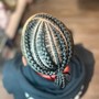 MED/LRG Knotless/ Box Braids