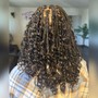 Kids natural hair braid style (no fake hair added)