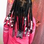 Kid's Knotless Box Braids w/ extenstions