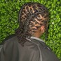 DETOX, Wash, Hot Oil Steam treatment, Retwist and Style - up to MID BACK LENGTH