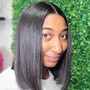 Rapunzel ( silkpress/hotcap conditioning treatment/trim)