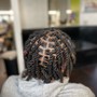 Starter Locs( mid back hair length)