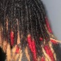 Dreadlocks (half head)