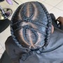 MEN BRAIDS (CORNROWS)