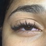 Mink Strip Lash Application