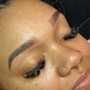 Mink Strip Lash Application