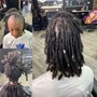 Starter Locs/ Half Head