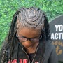 Extended Length Add on Braids (anything past bra, no longer than butt length)