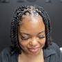 Starter Locs Coils or Two Strand Twists