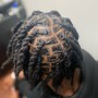 Natural Comb Twist, Two Strand Twist , Flat twist, braid ups style (no hair added)  (Shampoo Included)