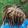 Natural Comb Twist, Two Strand Twist , Flat twist, braid ups style (no hair added)  (Shampoo Included)