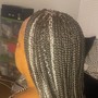 Med 2 Layer Tribal Braids stitch or not shampoo included